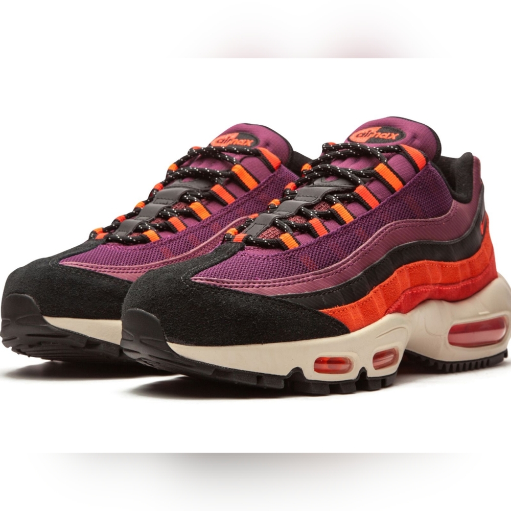 Nike Air Max 95 Utility Villain Red Crimson Winterized Sneakers limited edition